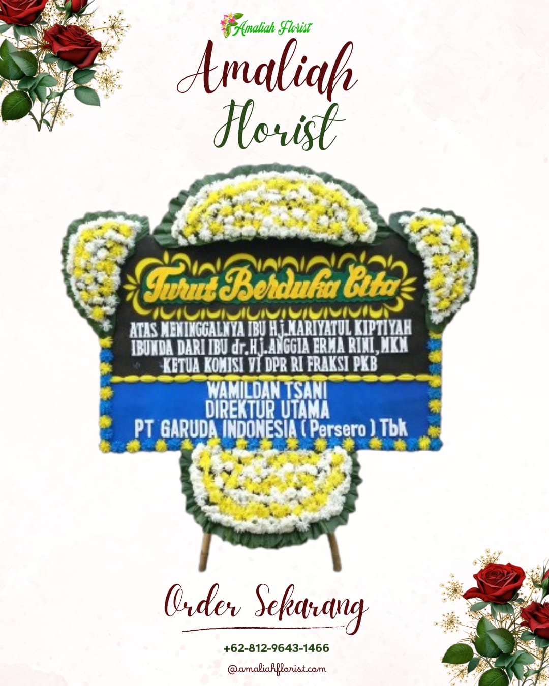 Papan Bunga Duka Pare Pare
